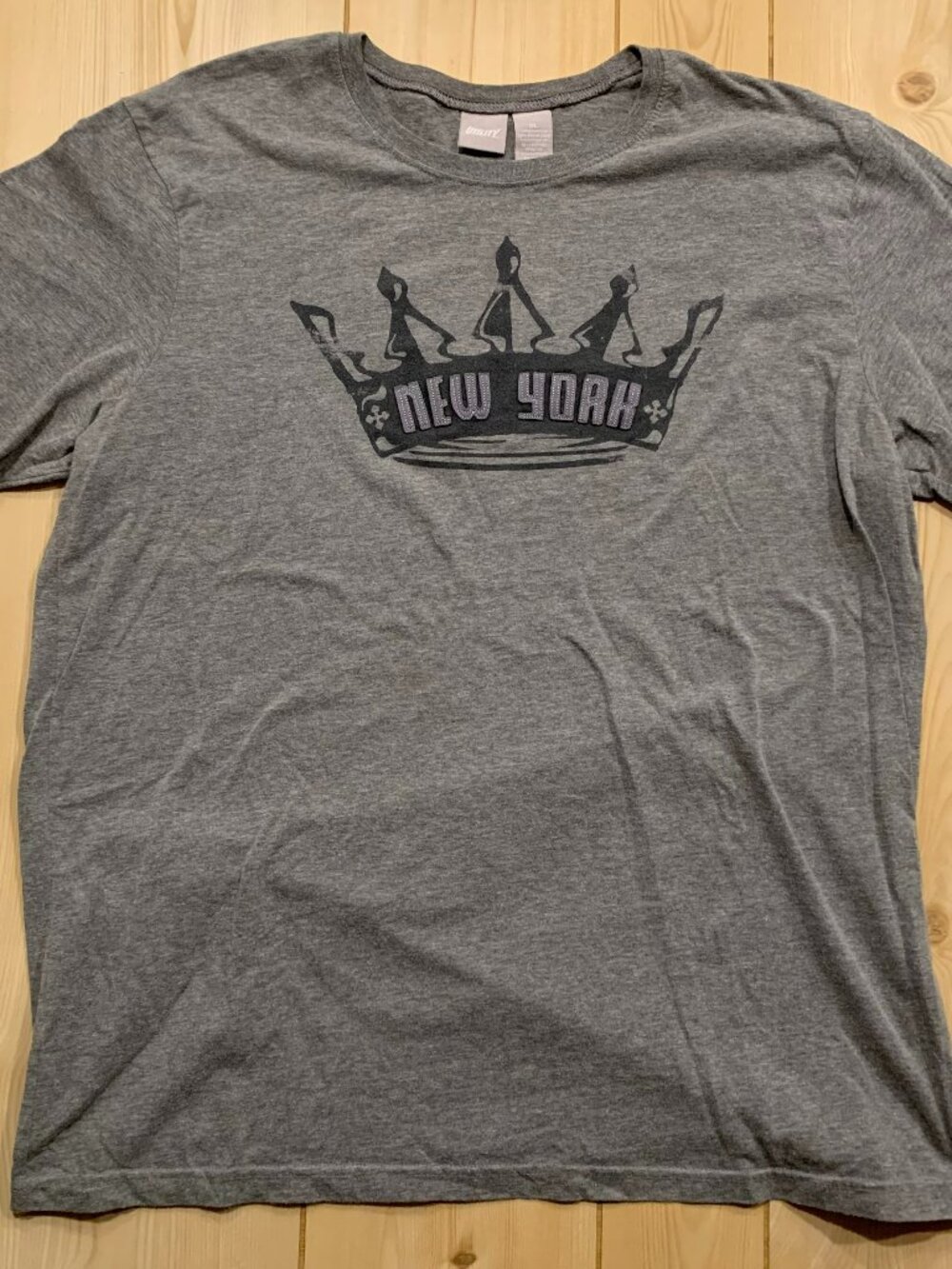 Vintage Y2K Utility Brand New York Streetwear Crown Skater Grunge T-Shirt XL